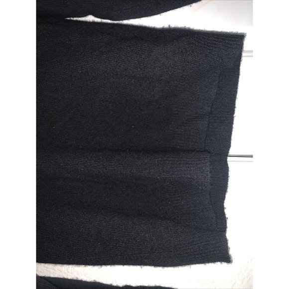 Theory Women's Black Cashmere V-Neck Long Sleeve Sweater Size Small - Picture 5 of 8